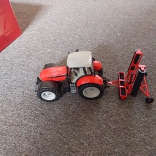 Siku Same Diamond 265 und Siku Farmer Cambridgewalze   1:32, Vitrinenmodell