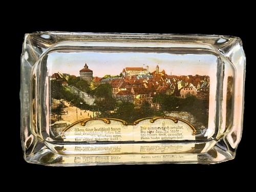 Glas aschenbecher - glas,
