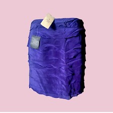 Marineblauer Seide Partyrock