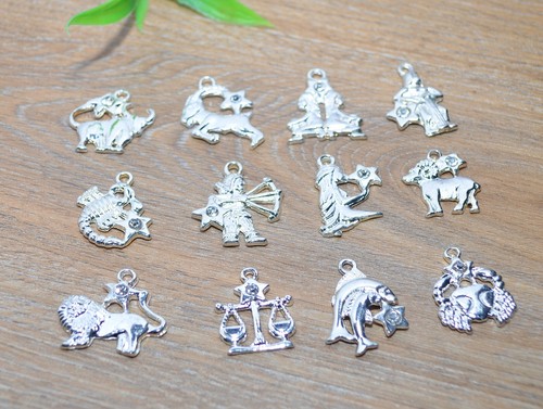 Set sternzeichen anhänger - ,