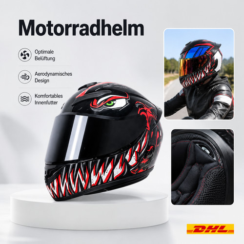 Motocross integralhelm racing - integralhelm,