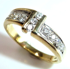 Ring 585 gold 029 - 585, ct