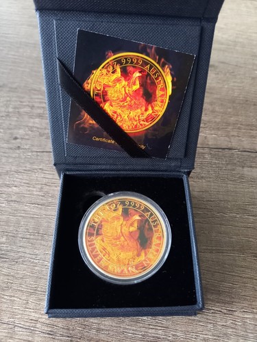 Australian silver burning - australian, swan