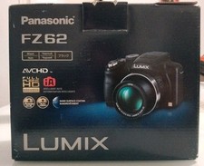 Panasonic LUMIX DMC-FZ62 16.1MP Full-HD Digitalkamera 24x Superzoom Zubehörpaket