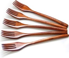 AOOSY 5 Stück Holz Gabeln