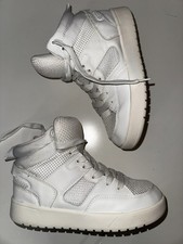 H&M hohe Sneaker Meshoptik