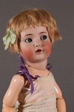 Alte Porzellankopf Puppe