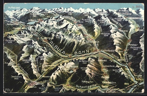 Albulabahn alpenpanorama - albulabahn,,