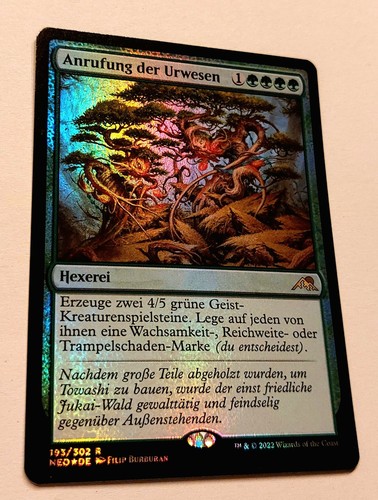 Mtg magic foil anrufung - #,