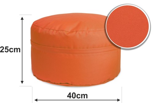 Sitzsack hocker runder - sitzsack,