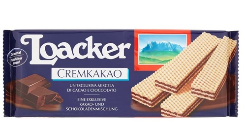 Loacker wafer cremkakao waffel - loacker,