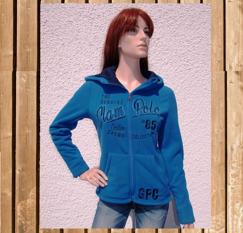 Polo fleece jacke - hv,