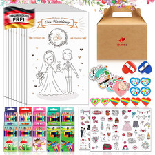 Hochzeitsmalbuch Kinder Set