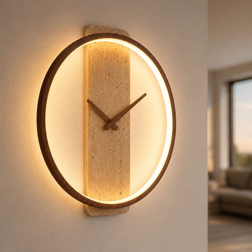 Wanduhr wandleuchte flurlampe - wandleuchte,