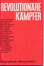 Revolutionäre Kämpfer – Biographische Skizzen Heft 3