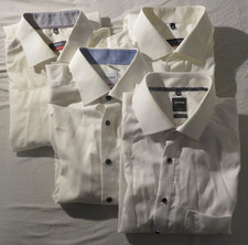 Hemden - Konvolut    ETERNA & OLYMP     4 Hemden weiß      Business Hemden