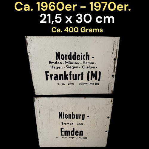 Original zuglaufschild - original,
