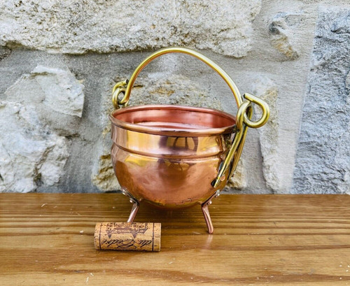 Rustikaler kupfertopf - rustikaler,