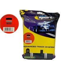 Scalextric C8288 Innenrandstreifen Radius 4 22,5° 4 Stück inkl. Leitplanke 1:32