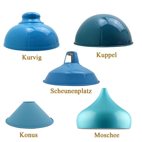 Metall lampenschirme e27 - metall, für
