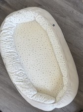 Alvi Babynestchen Grau Weiß