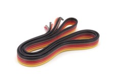 50cm 500mm IDC Rainbow Ribbon Cable 5-Pin 22AWG Kabel 5-Adrig Flachbandkabel