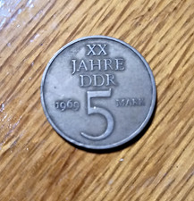5 Mark Münze XX 20 Jahre