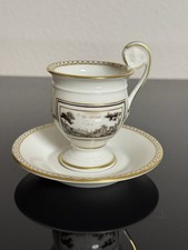 Richard Ginori Sammeltasse Mokka/ Espresso Tasse mit Untertasse