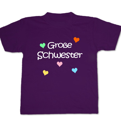 Shirt große schwester - t,