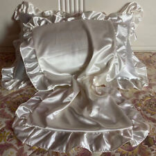 Seide Ruffles Kissenbezug