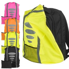 Regenschutz für Schulranzen Rucksack Schutzhülle Reflektor Überzug Regenhülle