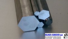 Aluminium Alu Stange Sechskant SW50 6-kant AlCuMgPb EN AW-2007 *Länge auswählen*