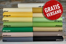 240cm Uni Farben Popeline Baumwolle Stoff Baumwollstoff Meterware Basteln