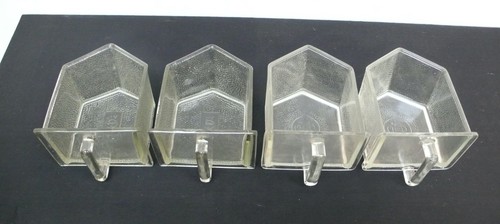 Alte glasschütten groß - 4,
