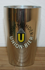 Dortmunder Union Bier - Bierbecher - Alu - Bierkrug - selten