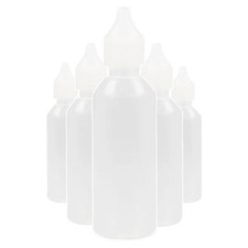 5x Rundflasche Liquidflasche