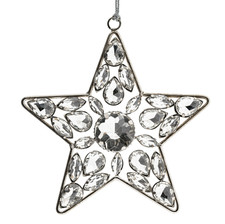 Kristallstern facettierte