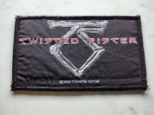 Twisted sister patch - sister,