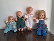 Konvolut alte Spielpuppen Puppen Schildkröt unterschiedliche Jahrgänge Nummern