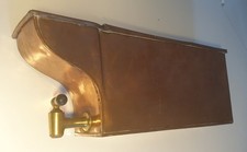 ANTIKER WASSERTOPF, WASSERTANK, WASSERSCHIFF - Rarität aus KÜCHENHERD 50er Jahre