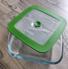 Pyrex Cook & Heat Quadratisch Glas Frischhaltedose mit Deckel