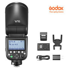 Godox V1Pro C Flash TTL Runde Kopf Kamera Speedlite 76Ws HSS 1/8000s für Canon