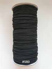 Gummikordel ∅3mm Gummiband Gummilitze Hutgummi Rundgummi Meterware 3mm 1m 2m 5m