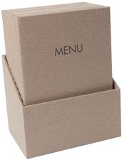 sigel Speisekarten-Mappe MENU