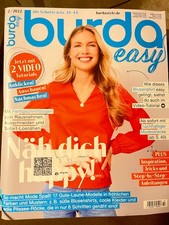 BURDA EASY - Nr. 2/2022  Zeitschrift und Schnittmuster