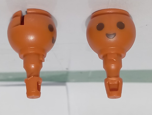 Playmobil brünettenköpfe - playmobil, x2
