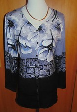 ART & COLOUR Longcardigan  Floraloptik Gr.S   QVC 