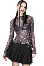 KILLSTAR Mini Faltenrock -