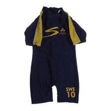 Zunblock, Sonnenschutzkleidung, Größe: 98/104, Elasthan/Polyamid, Blau/Gelb #eCN