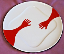 VILLEROY BOCH V&B Vivo Design Happy Hands Cherry Cerise Speiseteller Ø28cm 85458